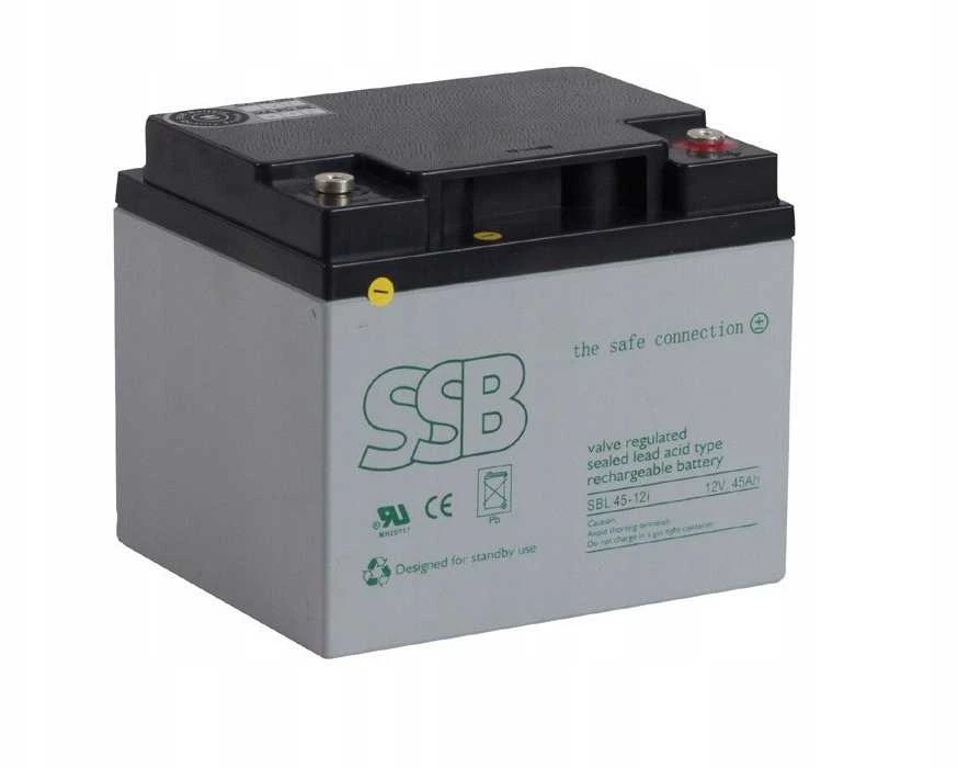 SSB SBL 45-12i 12V 45Ah AGM buferinis akumuliatorius, nereikalaujantis priežiūros