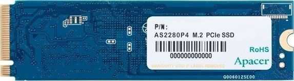 APACER SSD AS2280P4 512GB M.2 PCIe Gen3 x4 NVMe