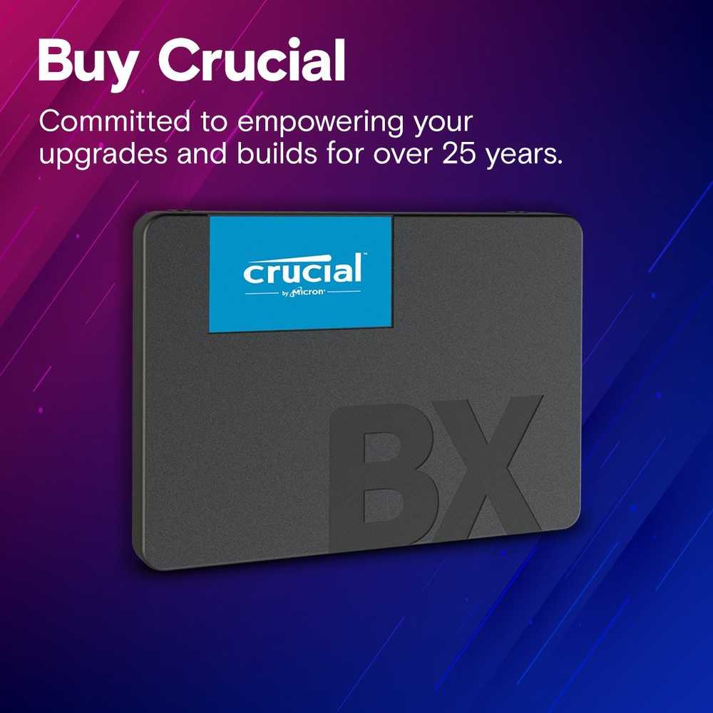 SSD diskas Crucial BX500 4TB 2.5'' SATA III (S71001890)