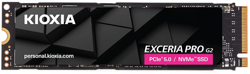 „Kioxia Exceria PRO G2“ 4 TB M.2 PCI Express 5.0 NVMe BiCS FLASH TLC