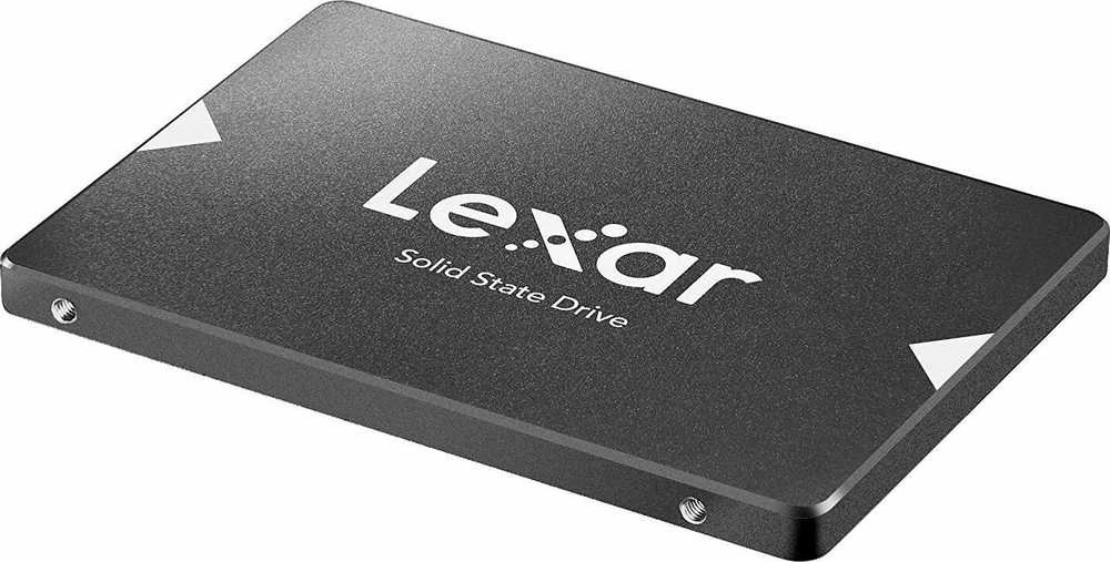 Lexar | NS100 | 256 GB | SSD form factor 2.5" | Solid-state drive sąsaja SATA III | Skaitymo greitis 520 MB/s | Rašymo greitis 510 MB/s