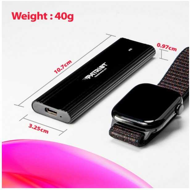 „Patriot Transporter LT“ 4 TB USB3.2 Type-C SSD 1000 Mbps