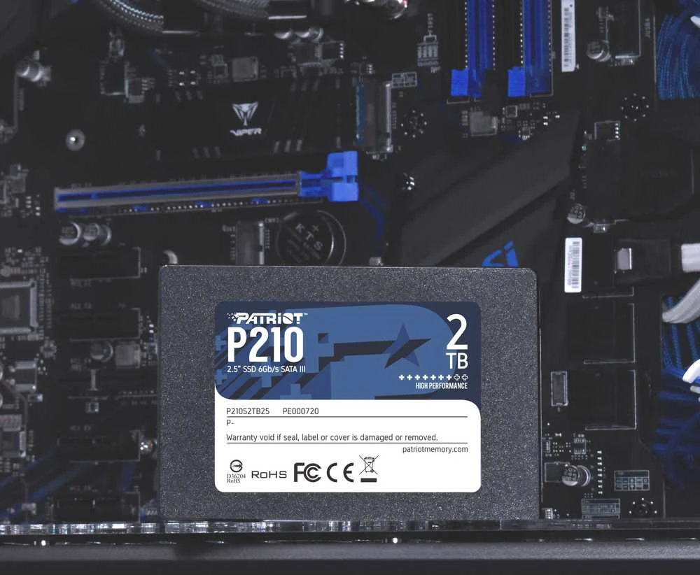 PATRIOT P210 2TB SSD SATA 3 vidinis SSD diskas 2,5 colio
