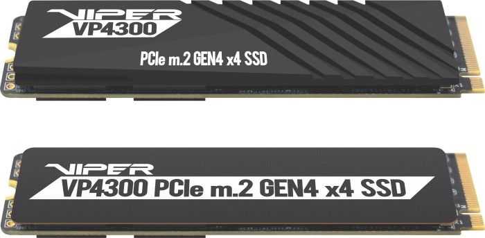PATRIOT VIPER VP4300 1TB M.2 2280 SSD NVMe PCIe Gen4X4 iki 7400MB/s