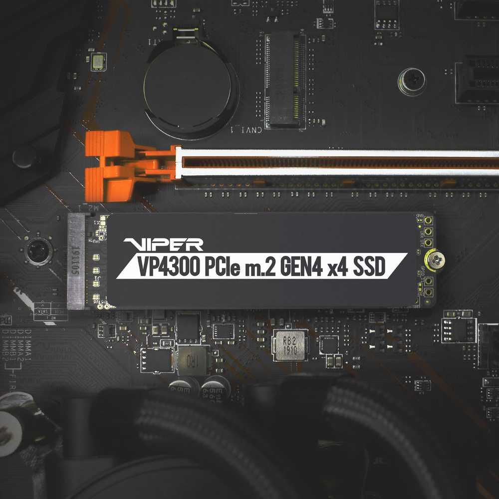 PATRIOT VIPER VP4300 1TB M.2 2280 SSD NVMe PCIe Gen4X4 iki 7400MB/s