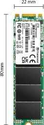 TRANSCEND 2TB M.2 2280 SSD SATA3 B+M Key TLC