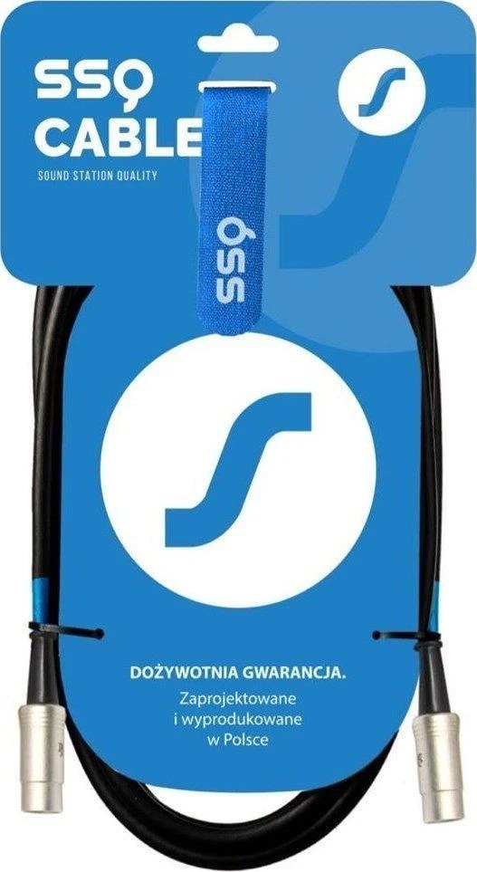 SOUND STATION QUALITY (SSQ) Garso stoties kokybė (ssq) SSQ MIDI2 SS-1418 Kabelis MIDI (5 kontaktų) - MIDI (5 kontaktų) 2 m Juodas