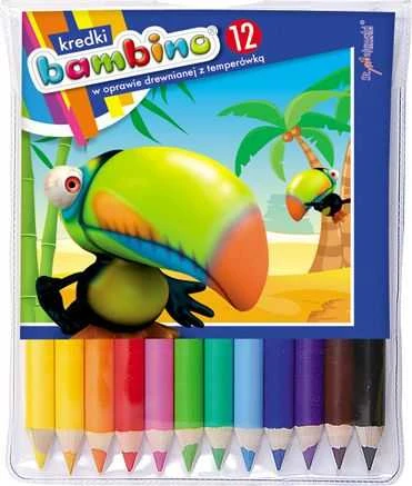 St. Majewski Bambino storos spalvotos pieštukų 12 vnt.