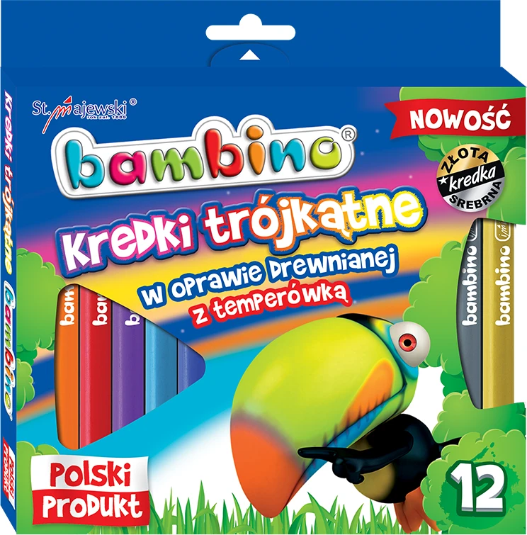 St. Majewski Pieštukai su drožtuku Bambino, 12vnt.