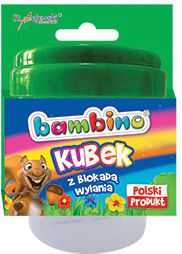 Teptukų puodelis piešimui Bambino