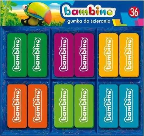 St. Majewski Majevskių Šv. Majewski RUBBER FOR MAZANIA FO BAMBINO DISPL OP36PCS
