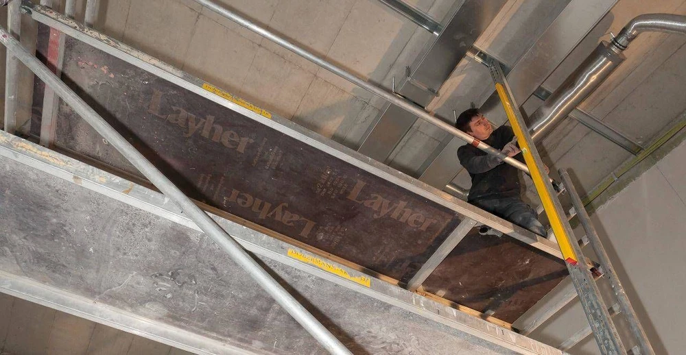 Sustiprintas gulsčiukas su magnetu STABILA 80 ASM 150 cm