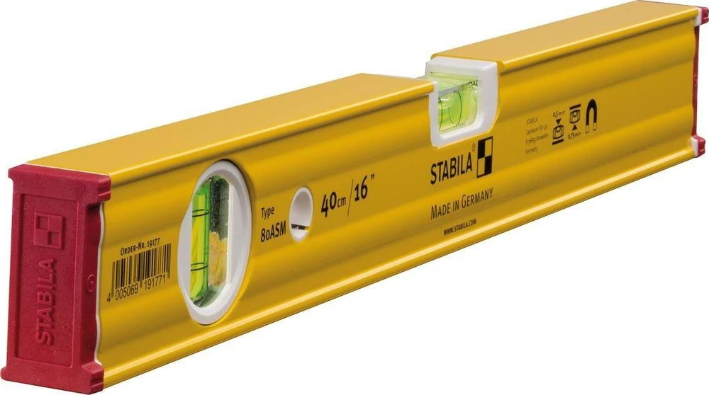 Gulsčiukas 80 A SM su magnetu 40cm, Stabila