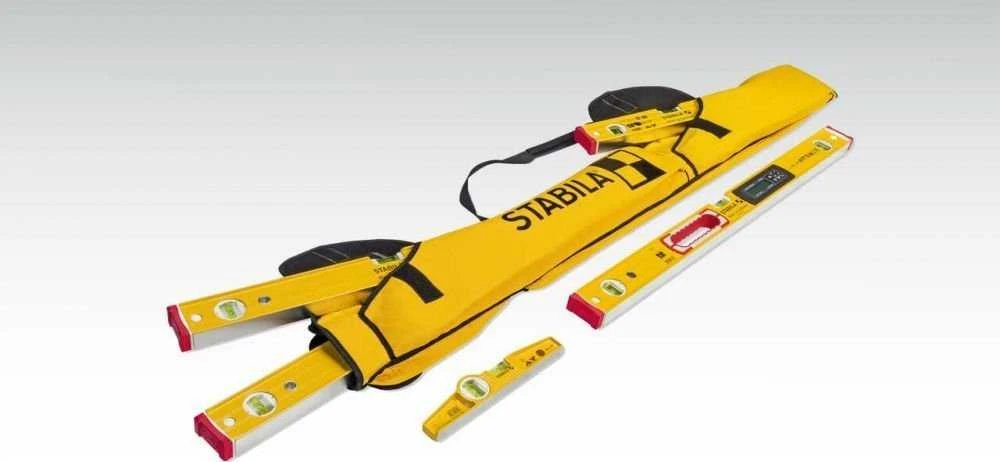 Stabila Dėklas gulsčiukui su 5 skyriais NEW 120 cm