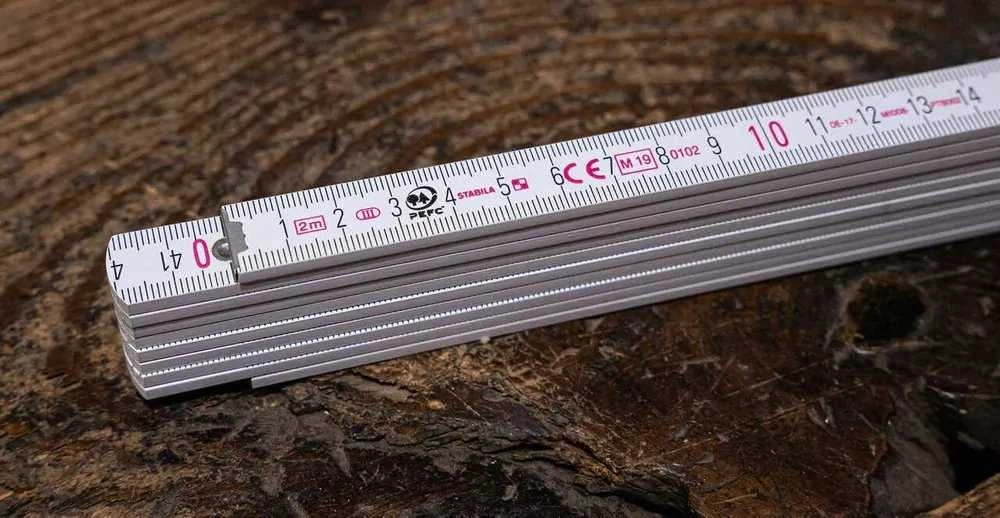 Sulankstoma geodezinė liniuotė STABILA 1407 GEO 2m