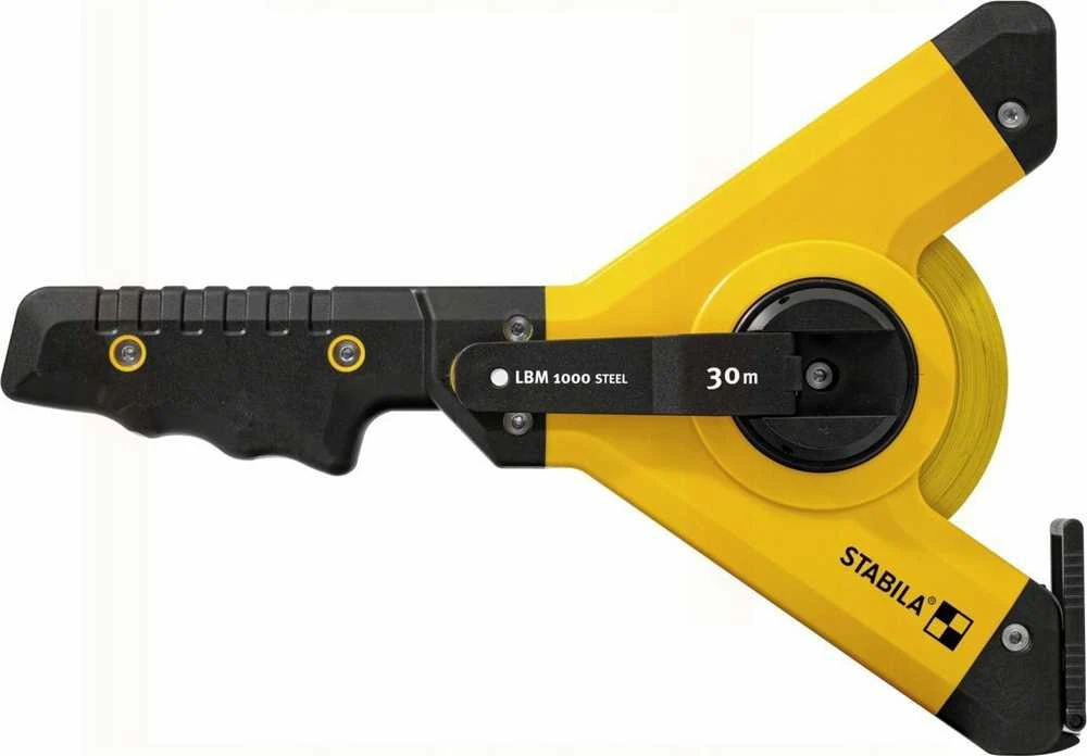 Matavimo juosta STABILA LBM 1000, plieninė 30m, Stabila