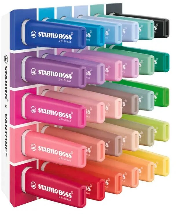 Stabilo Boss Original PANTONE™ Deskset - with 30 colors (201031)