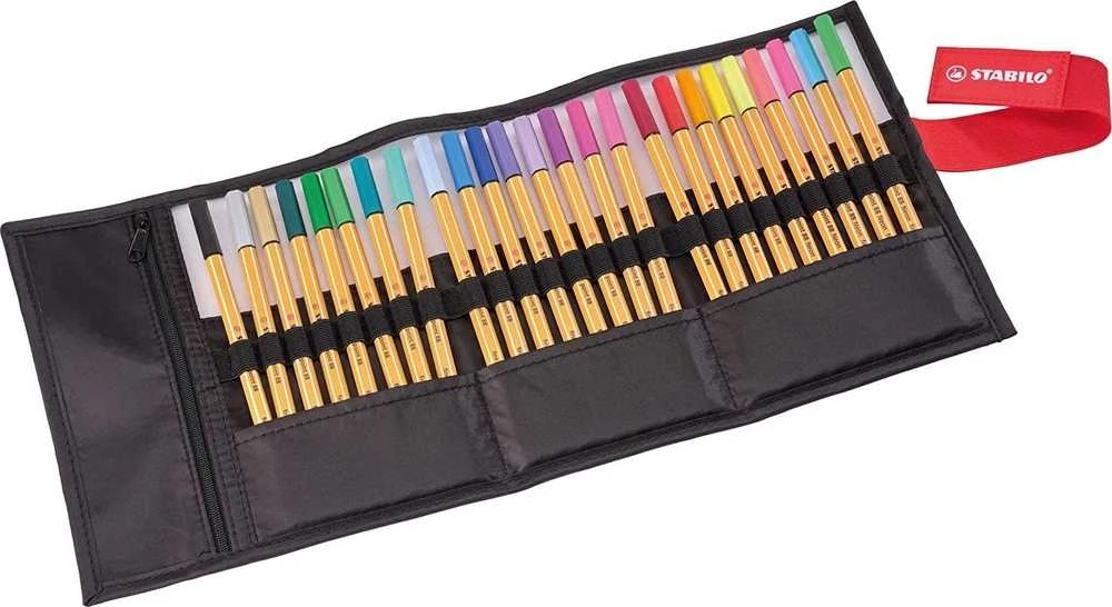 Stabilo Finelineriai Stabilo taškas 88 Arty Rollerset 25 plk