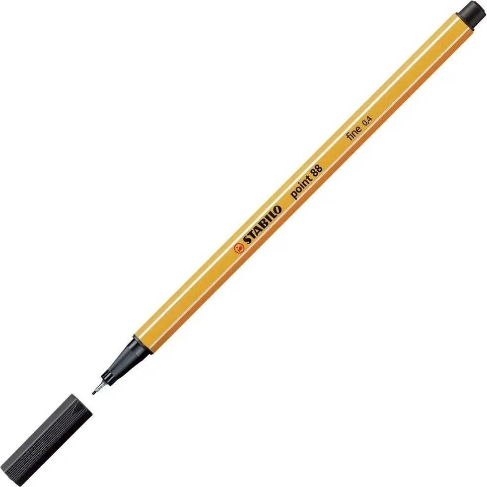 Stabilo Point 88 ploni flomasteriai, 18 spalvų