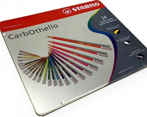 Stabilo STABILO CarbOthello, daugiaspalvis, 24 vnt.