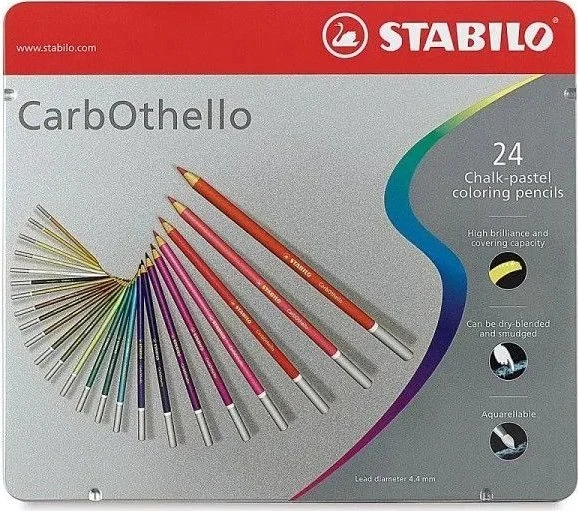 Stabilo CarbOthello pastelinių pieštukų rinkinys