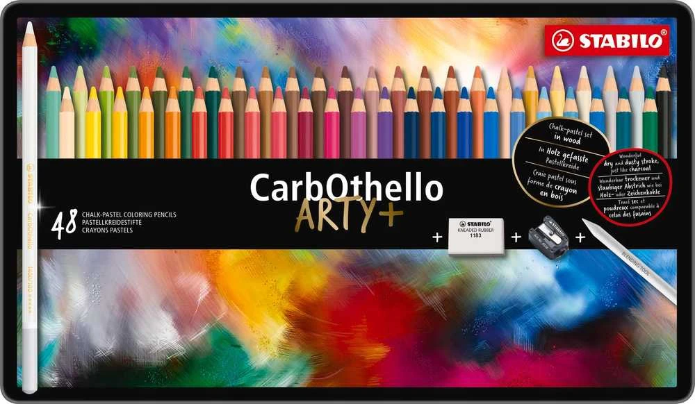 Stabilo STABILO CarbOthello, daugiaspalvis, 48 vnt.