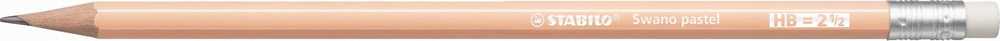STABILO Swano grafitas, pastelinis, persikinis, HB 4908/04 53575