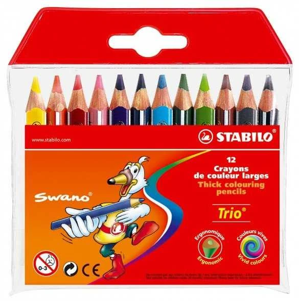 STABILO Trio, daugiaspalvis, Čekijos Respublika, 4,2 mm, 10 mm, 127 mm, 117 mm