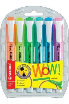 Stabilo Highlighter Swing Cool dėklas, 8 spalvos (205522)