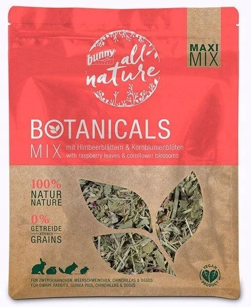 Stabilus Botanicals Maxi Mix su aviečių lapais ir rugiagėlių žiedais (400g) (BN31012)