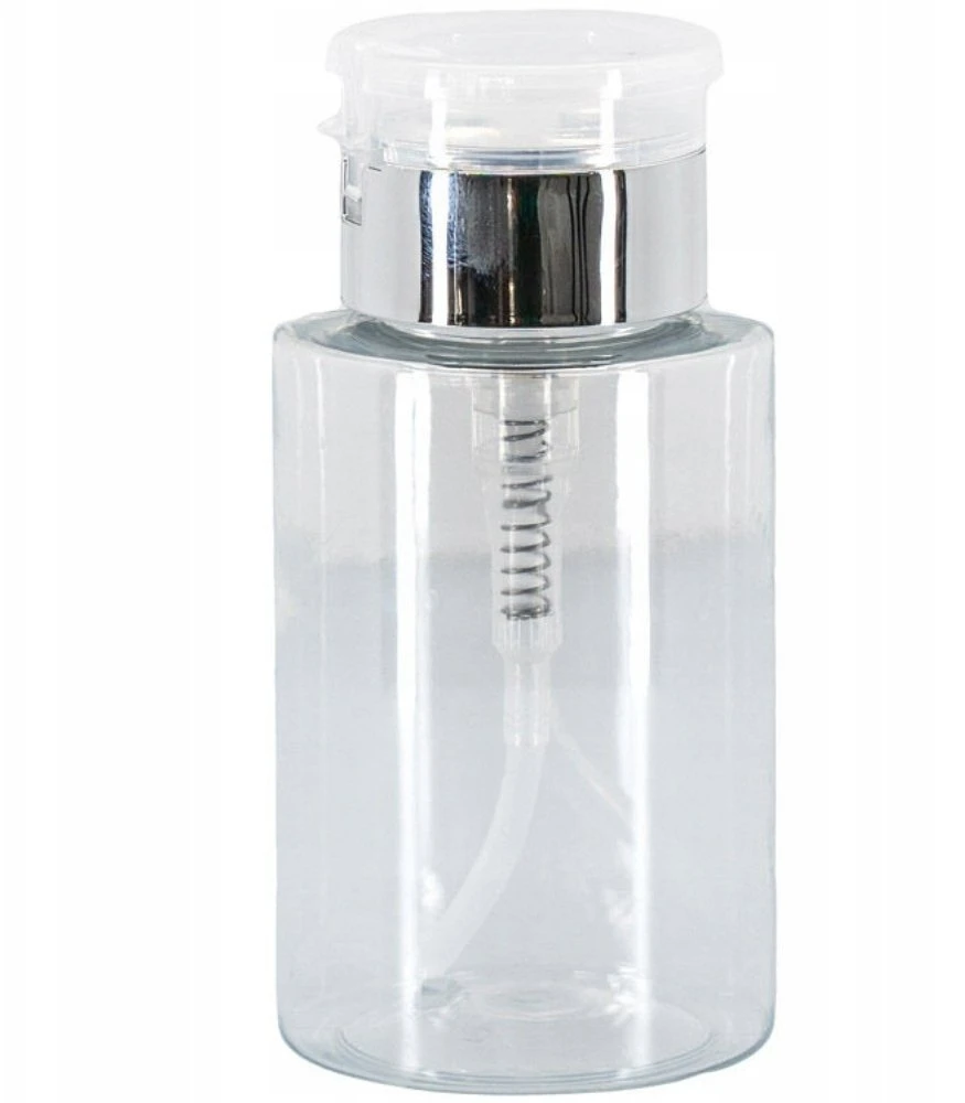 Excellent Pro Buteliukas su pompką sidabrinis 150ml