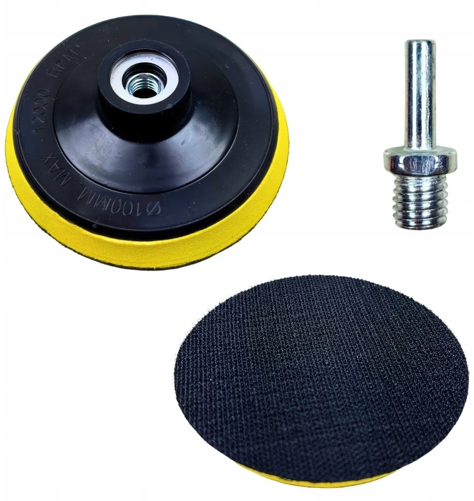 ALLBE AKMENS POLIRAVIMO RINKINYS 8-viename; 100mm + KOTAS
