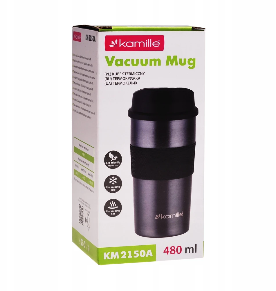 Kamille Stabilus Termo puodelis 2150 A CIEMNY PILKA 480 ML