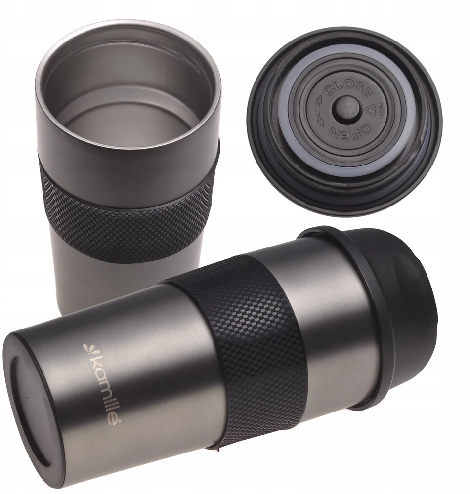 Kamille Stabilus Termo puodelis 2150 A CIEMNY PILKA 480 ML