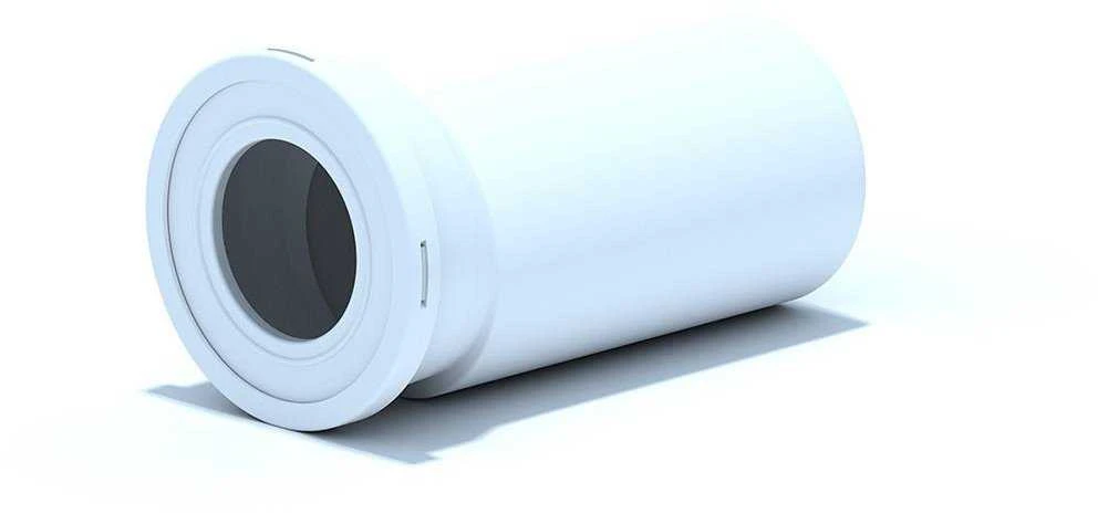 Ani Plast Ani_Plast Tiesi unitazo jungtis , 110 mm, su 15 mm nuokrypiu