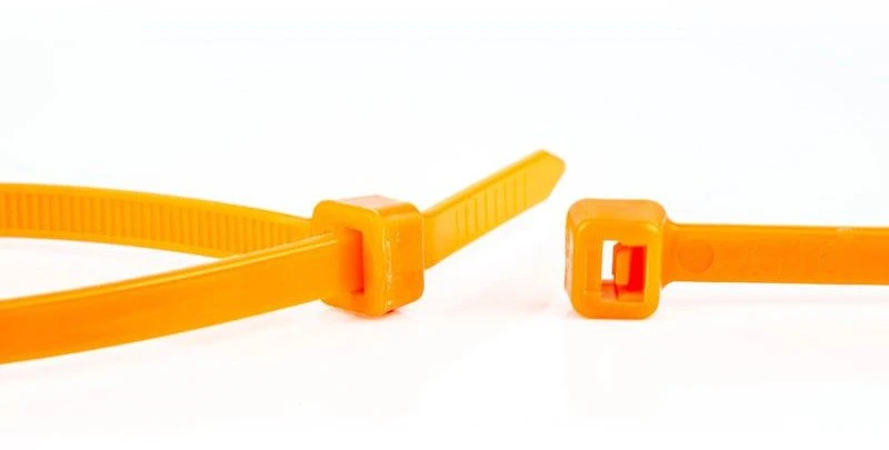Stabilus WKK 110194371 opaska kablowa Zwalniana opaska kablowa Plastik, Poliamidowy Oranžinė 100 vnt.