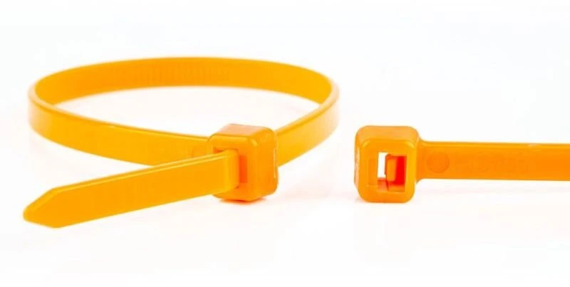 Stabilus WKK Złączki kablowe su tworzywa sztucznego Oranžinis 100x2,5mm 100 St.
