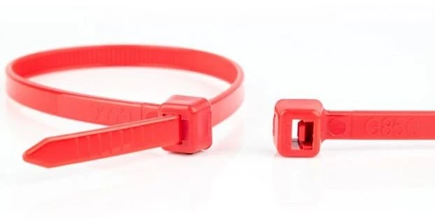 Stabilus WKK Złączki kablowe su tworzywa sztucznego Raudona 100x2,5mm 100 St.