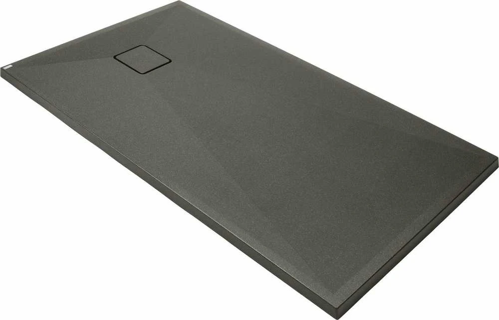 Granitinis dušo padėklas Deante Correo, Anthracite metallic, 140x70 cm