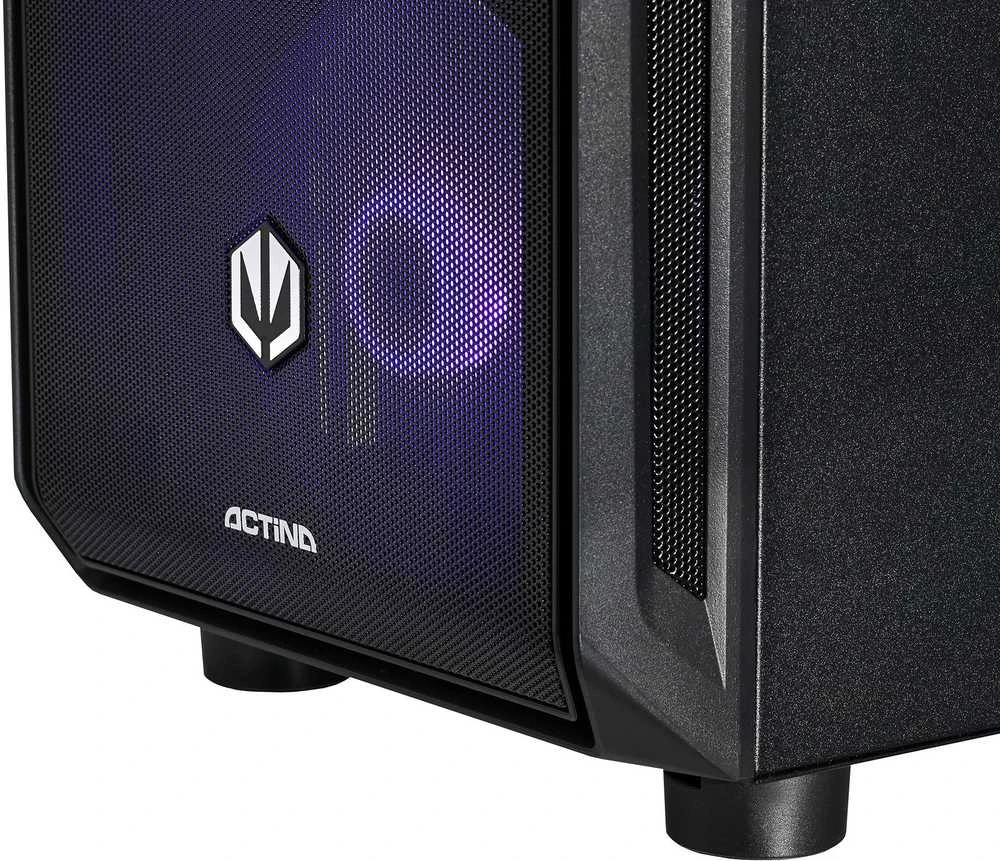 Stacionarus kompiuteris Actina 5901443414698 PC AMD Ryzen™ 5 7500F 32 GB DDR5-SDRAM 2 TB SSD AMD Radeon RX 9070 Midi Tower Juodas