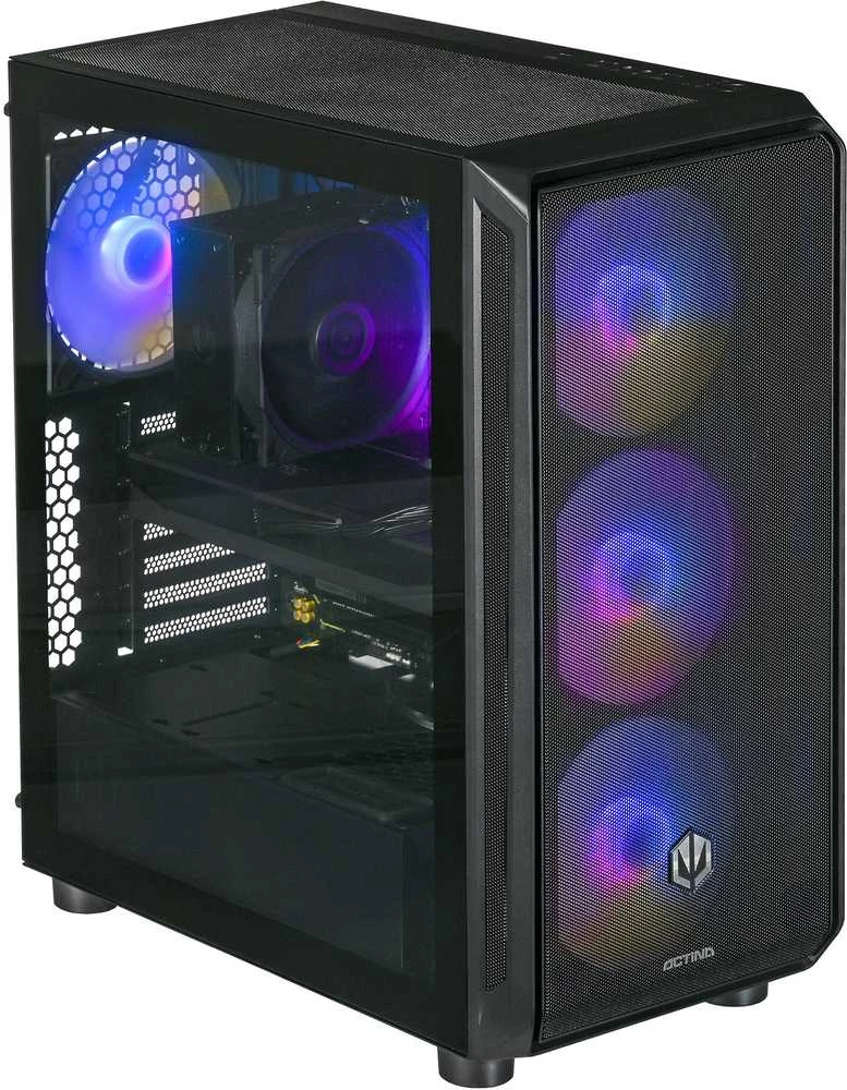Stacionarus kompiuteris Actina 5901443414674 PC AMD Ryzen™ 7 7700 32 GB DDR5-SDRAM 2 TB SSD AMD Radeon RX 9070 XT Midi Tower Juodas