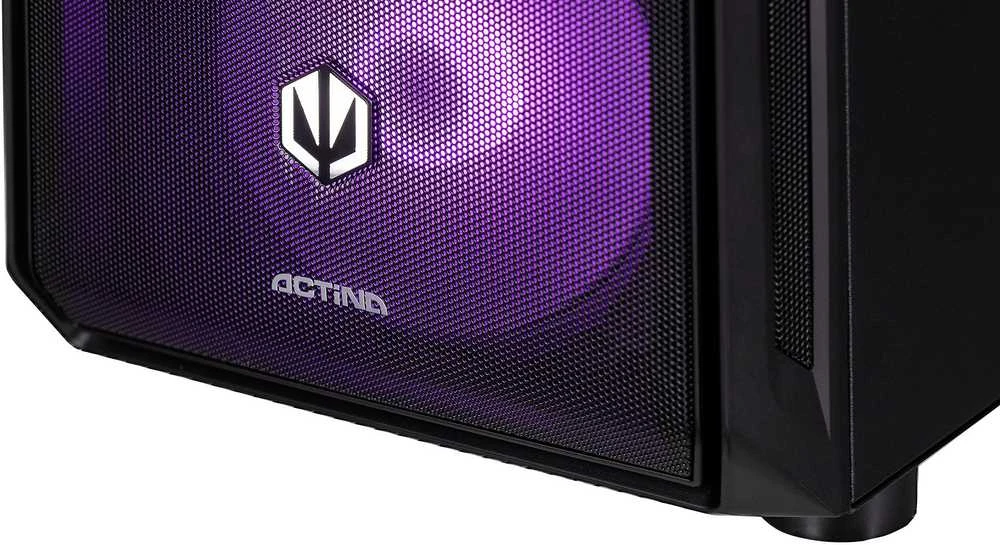 Stacionarus kompiuteris Actina 5901443414520 PC AMD Ryzen™ 9 7900 32 GB DDR5-SDRAM 2 TB SSD NVIDIA GeForce RTX 5070 Midi Tower Juodas