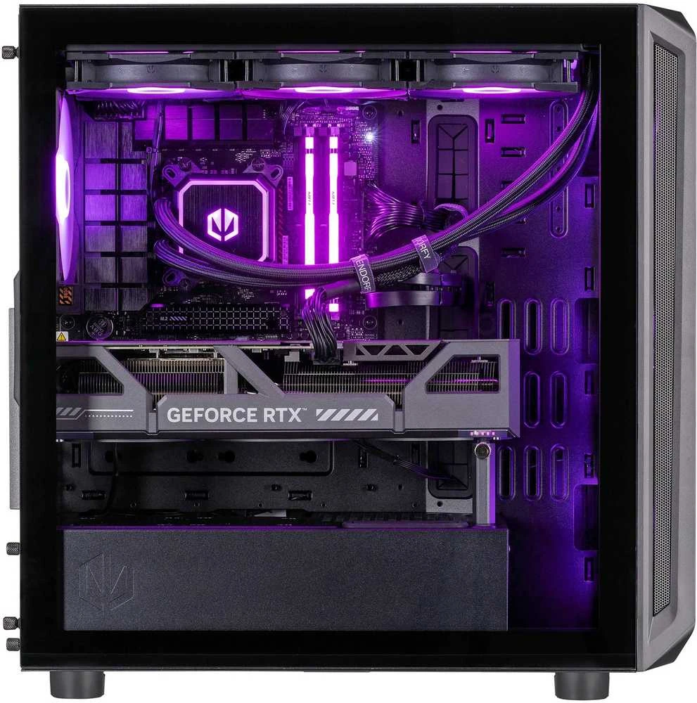Stacionarus kompiuteris Actina 5901443414568 PC AMD RyzenTM 7 9800X3D 32 GB DDR5-SDRAM 2 TB SSD NVIDIA GeForce RTX 5070 Ti Midi Tower Juodas