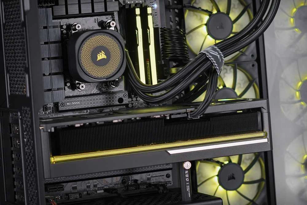 Stacionarus kompiuteris Actina 5901443413851 PC AMD Ryzen™ 7 7800X3D 32 GB DDR5-SDRAM 2 TB SSD NVIDIA GeForce RTX 5080 Windows 11 Home Midi Tower Juodas