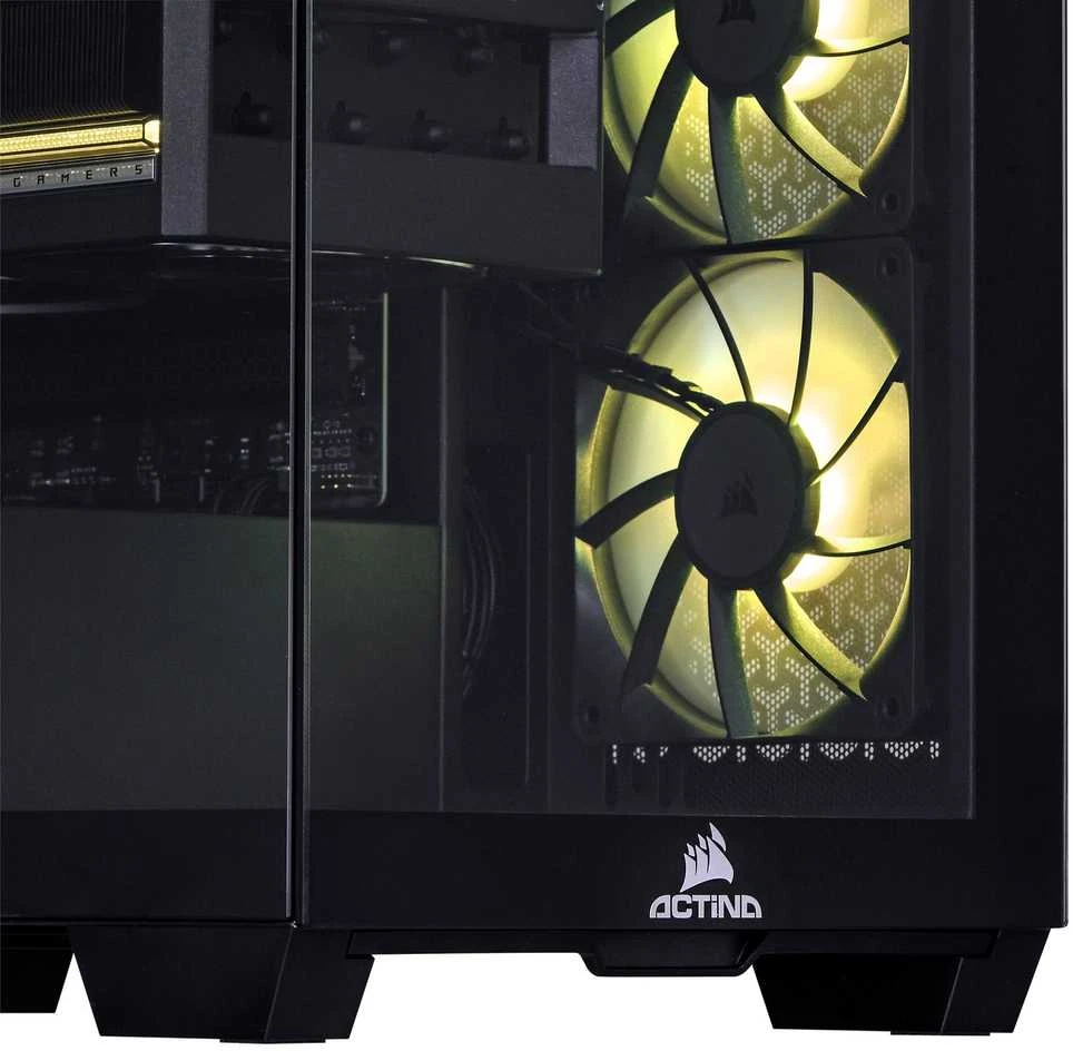 Stacionarus kompiuteris Actina 5901443413769 PC AMD Ryzen™ 9 7900X 32 GB DDR5-SDRAM 2 TB SSD NVIDIA GeForce RTX 5080 Midi Tower Juodas