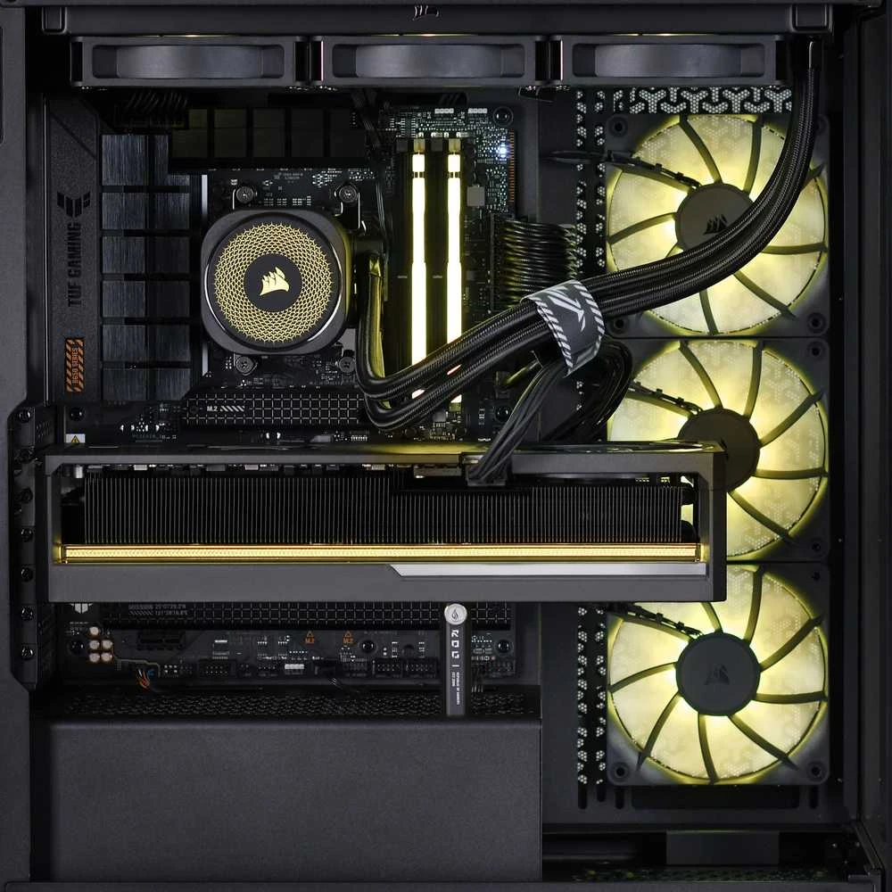 Stacionarus kompiuteris Actina 5901443413776 PC AMD Ryzen™ 9 7900X 64 GB DDR5-SDRAM 2 TB SSD NVIDIA GeForce RTX 5090 Midi Tower Juodas