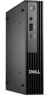 Stacionarus kompiuteris Dell Pro Micro QCM1250 / Core i3-14100T / 16 GB / 512 GB SSD / Integruotas / WLAN + BT / W11Pro / 3 metų „Prosupport“