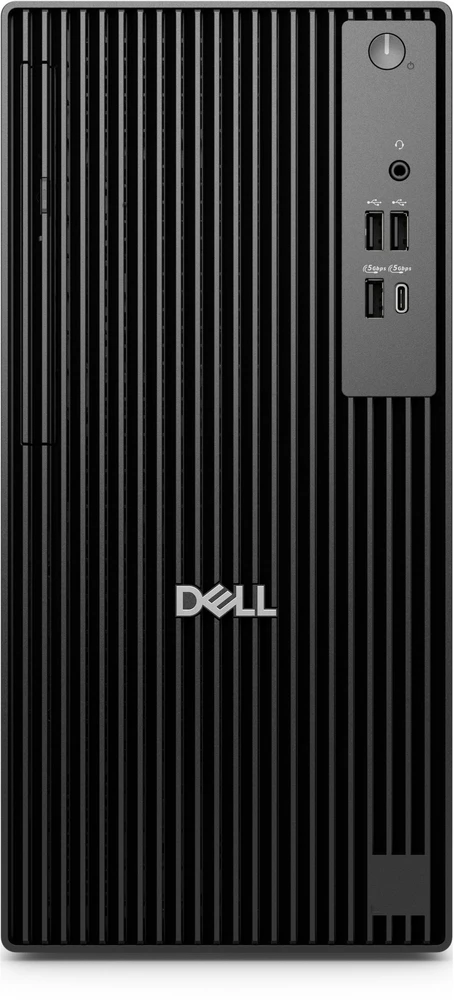 „Dell Pro Tower“ stacionarus kompiuteris „QCT1250 W11Pro U5“ 235/8 GB/512 GB SSD CL25/integruotas/DVD-RW/KB/TPM/3yps