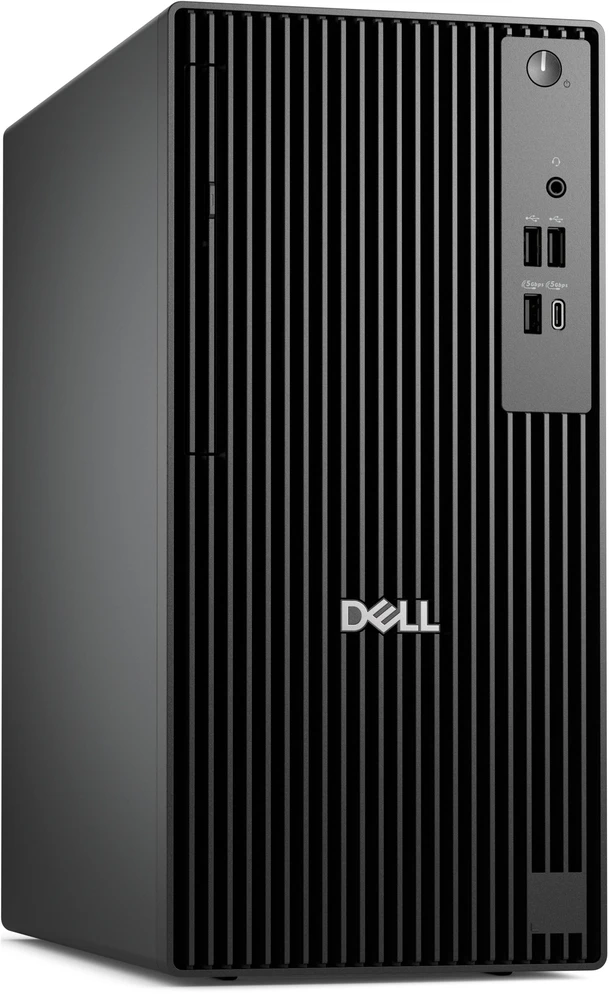 „Dell Pro Tower“ stacionarus kompiuteris „QCT1250 W11Pro U5“ 235/8 GB/512 GB SSD CL25/integruotas/DVD-RW/KB/TPM/3yps