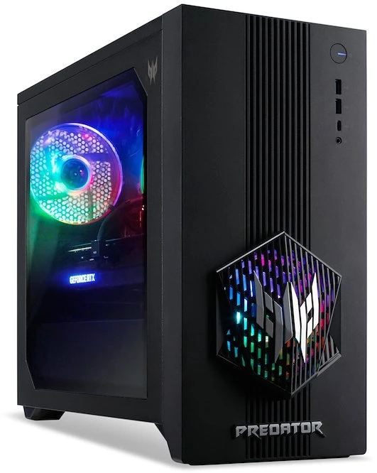 Stacionarus kompiuteris Kompiuteris Acer Predator PO3-665 Intel Core Ultra 7 265F NVIDIA GeForce RTX 5060 32GB DDR5-SDRAM Windows 11 Home Juodas (DG.E4TEX.00K)